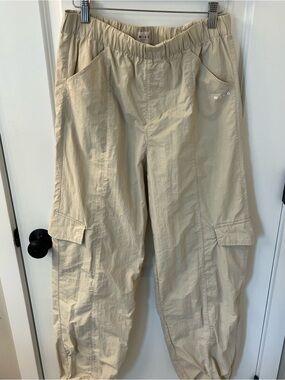 WILO Beige Cargo Jogger Pants
